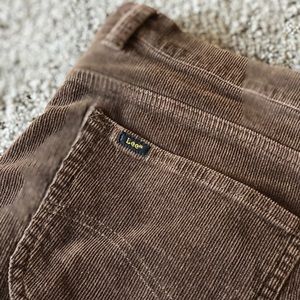 Vintage Mens Lee Corduroy Pants 